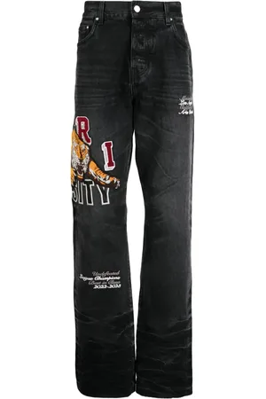 AMIRI Jeans rectos Varsity Tiger