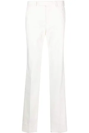 Ermenegildo Zegna Pantalones rectos con tiro medio