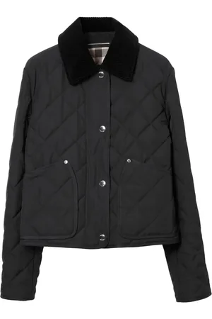 Burberry Chamarra capitonada con cuello