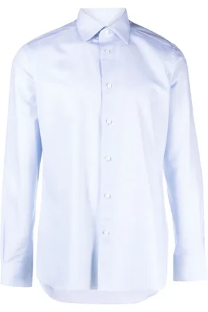 Ermenegildo Zegna Camisa de popelina con cuello