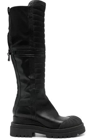 Premiata Botas con paneles y tacón de 40mm