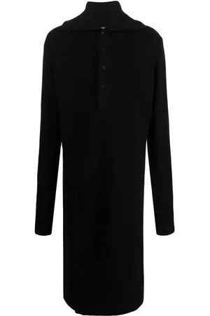 YOHJI YAMAMOTO Cárdigan largo con capucha