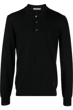 corneliani Suéter con cuello de playera tipo polo