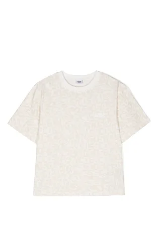 GCDS Playera con monograma estampado