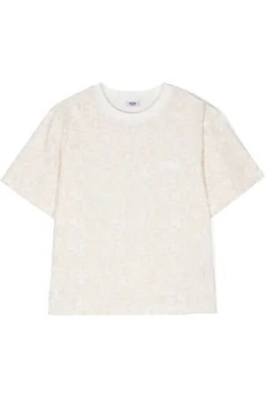 GCDS Playera con monograma estampado