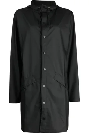 Rains Impermeable con botones de presión