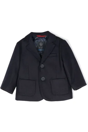 FAY Blazer con efecto melange y botones