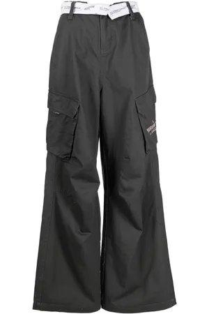 Musium Div. Pantalones rectos con cinturón