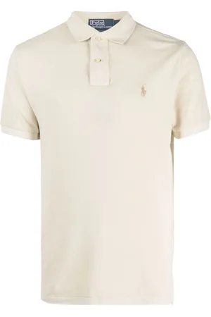 Ralph Lauren Playera tipo polo con logo bordado
