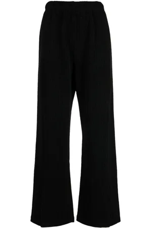 B+AB Pantalones rectos con pretina elástica
