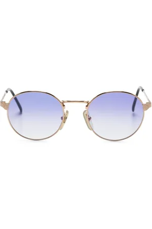 Gianfranco Ferré Lentes de sol con armazón redonda y micas de color