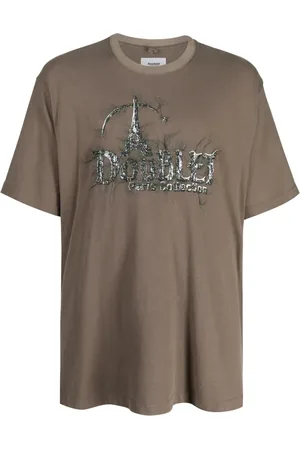 DOUBLET Playera con logo bordado