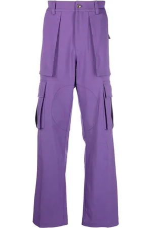 Nahmias Pantalones cargo con corazones bordados