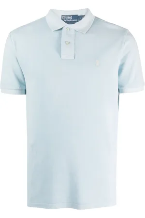 Ralph Lauren Playera tipo polo con logo bordado