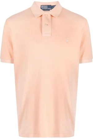 Ralph Lauren Playera tipo polo con logo bordado