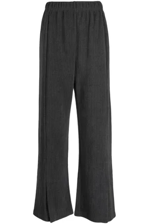 B+AB Pantalones rectos con pretina elástica