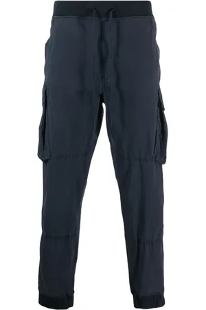 Ralph Lauren Pantalones cargo con diseño tapered y cordones en la pretina