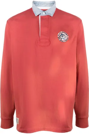 Ralph Lauren Playera tipo polo con parche del logo