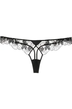 FLEUR DU MAL Tanga Sequin Violet
