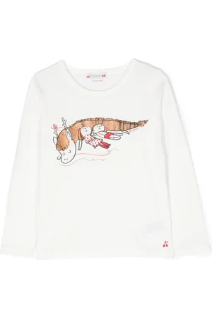 BONPOINT Playera con estampado gráfico