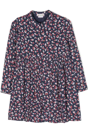 BONPOINT Vestido con estampado de cerezas