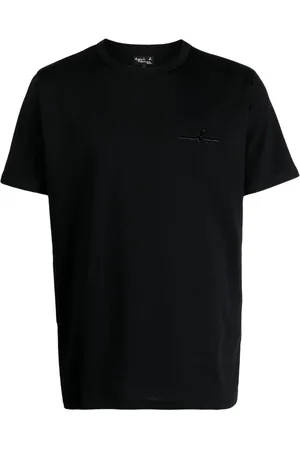 AGNÈS B. Playera con logo estampado