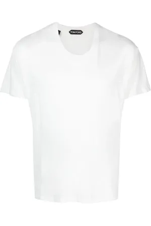 Tom Ford Playera con cuello redondo
