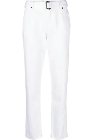 Tom Ford Pantalones rectos con cinturón