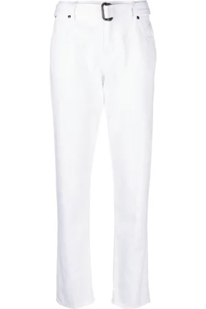 Tom Ford Pantalones rectos con cinturón