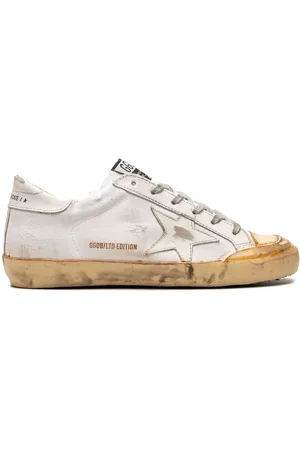 Golden Goose "tenis Super-Star penstar captoe ""White/Beige"" "