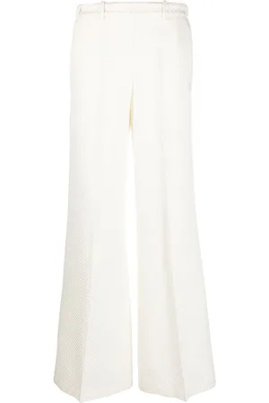 FORTE FORTE Pantalones anchos de canalé fino
