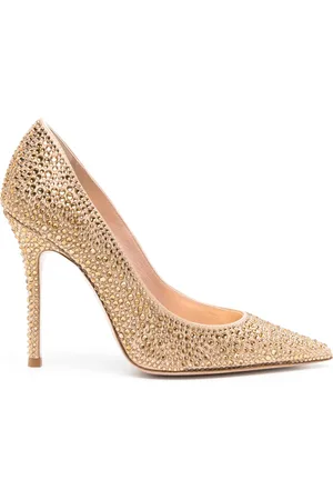 GEDEBE Zapatillas con detalles de cristal y tacón de 110mm