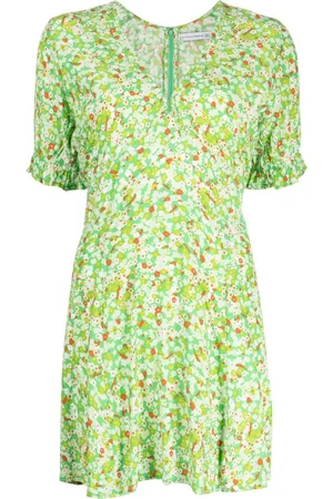 FAITHFULL THE BRAND Vestido corto La Belle con estampado floral