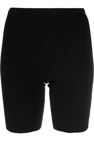 Paco rabanne Shorts con logo en la pretina