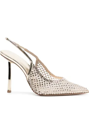LE SILLA Zapatillas Gilda con detalles de cristal y tacón de 110mm