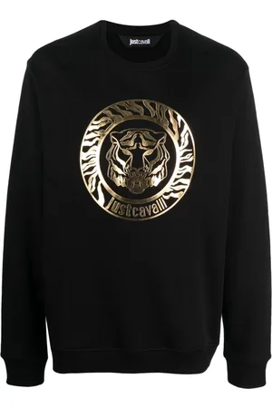 Roberto Cavalli Sudadera con logo estampado
