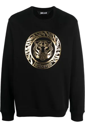 Roberto Cavalli Sudadera con logo estampado