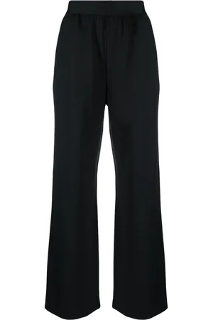 BARENA Pantalones rectos con pretina elástica