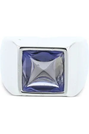 Hermès Anillo de sello con cordierita 2000