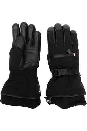 Moncler Guantes capitonados con bolsillo con cierre