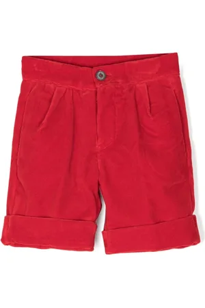 Shorts de color rojo para nino en rebajas FASHIOLA.mx