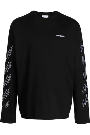 OFF-WHITE Playera con motivo Diag