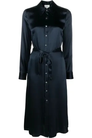 P.A.R.O.S.H. Vestido de seda midi Stella
