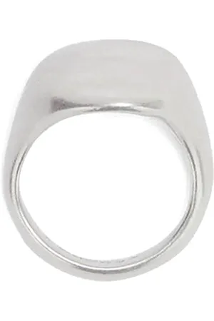 Jil Sander Anillo de plata de ley pulida
