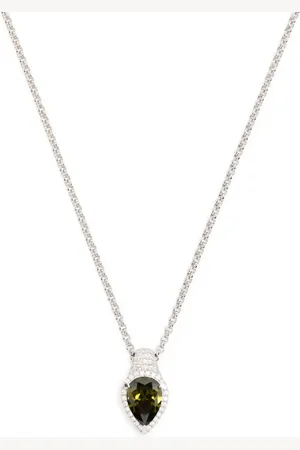 APM Monaco Collar ajustable con dije de gema