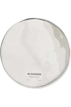 Jil Sander Prendedor pulido con logo grabado