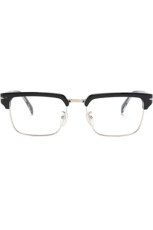 DB EYEWEAR BY DAVID BECKHAM Lentes con armazón cuadrada y efecto pulido