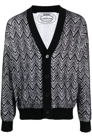 Missoni Cárdigan con lentejuelas y motivo en zigzag