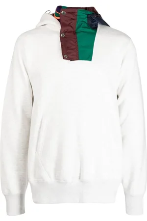 Kolor Hoodie con diseño color block y cordones