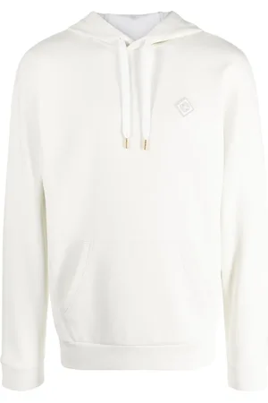 Casablanca Hoodie con parche del logo y cordones